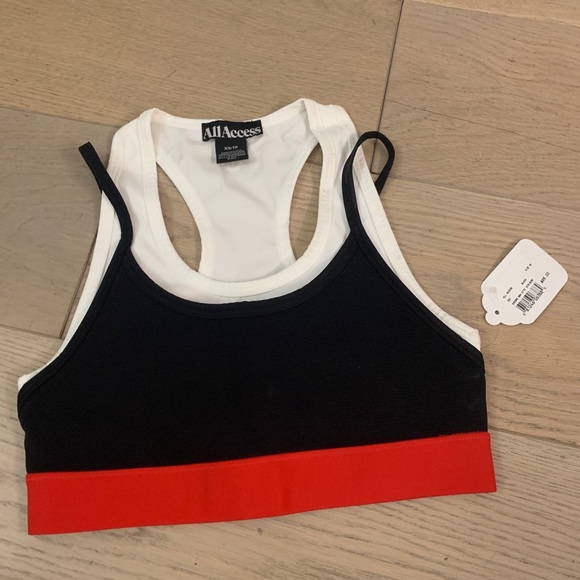 NWT Bandier Double Layered Encore Sports Bra - Picture 5 of 14